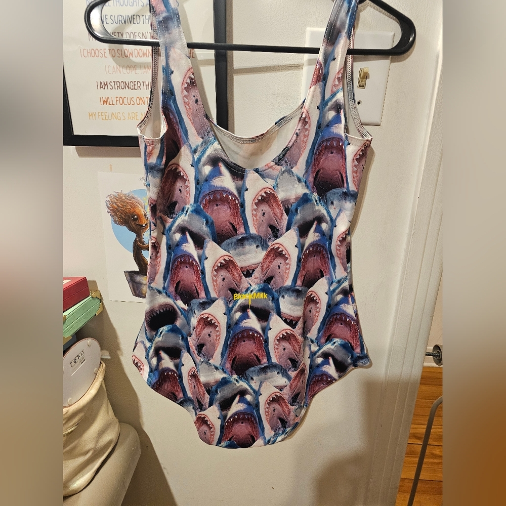 Blackmilk Shark Bodysuit/Swim